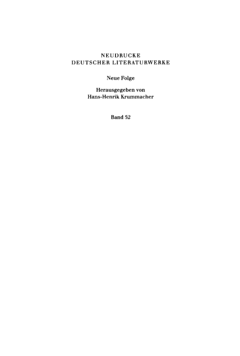 Cover image for book Geschichte eines Teutschen der neusten Zeit