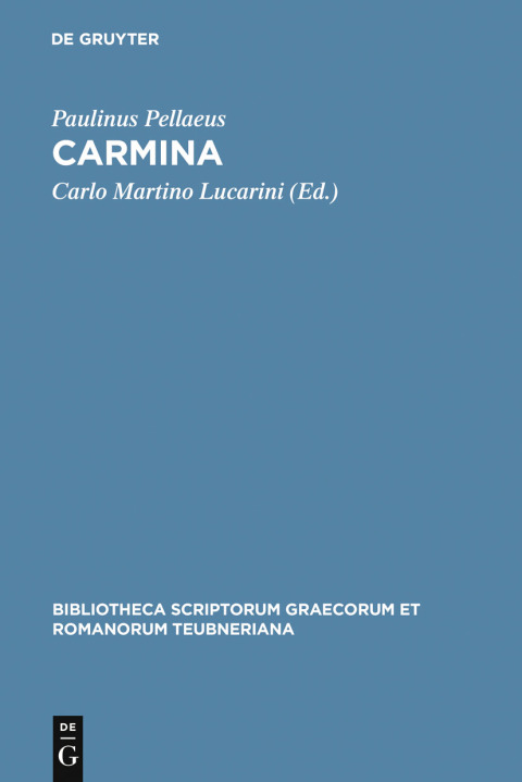 Cover image for book Carmina