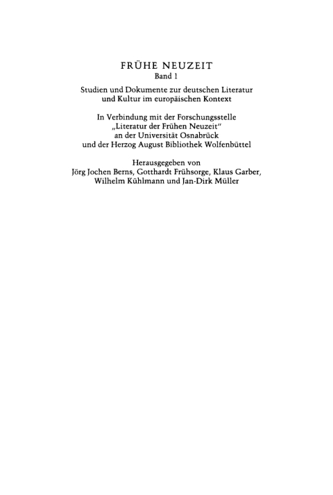 Cover image for book Nation und Literatur im Europa der Frühen Neuzeit