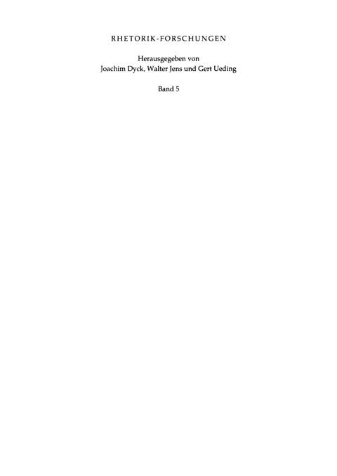 Cover image for book Die Rhetorik bei Kant, Fichte und Hegel