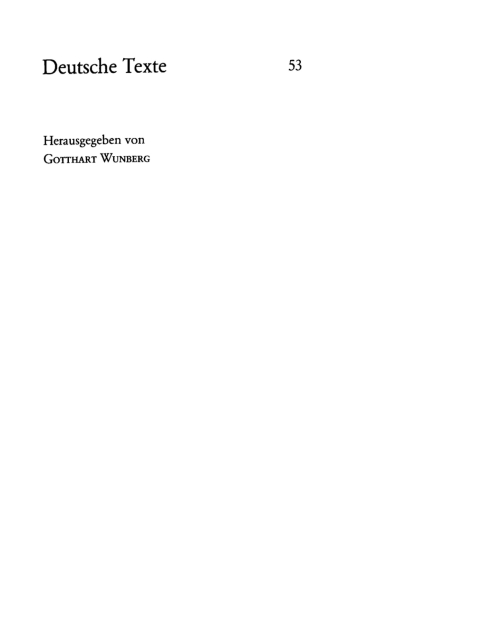 Cover image for book Eine Wissenschaft etabliert sich
