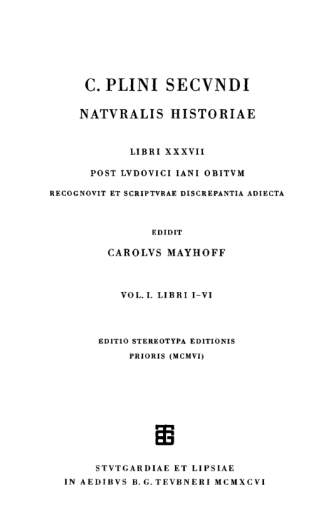 Libri I-VI 