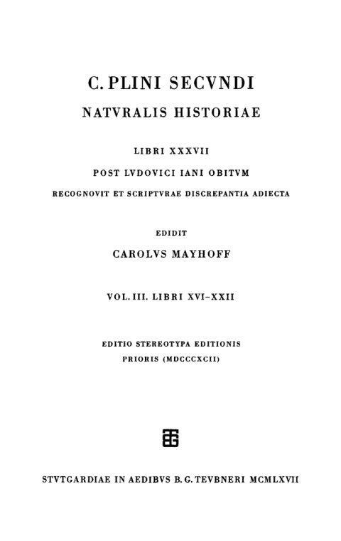 Libri XVI-XXII 