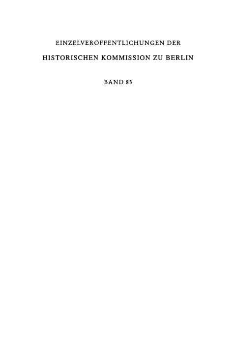 Cover image for book Industrie im geteilten Berlin (1945–1990)