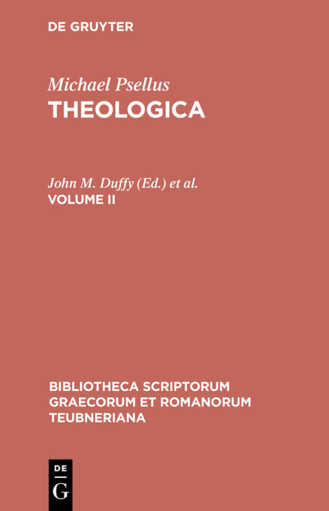 Cover image for book Theologica
