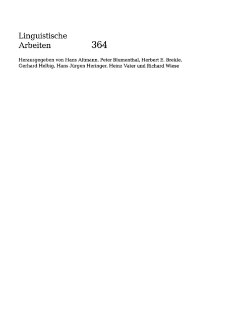 Cover image for book Verbal Agreement and the Grammar behind its 'Breakdown'