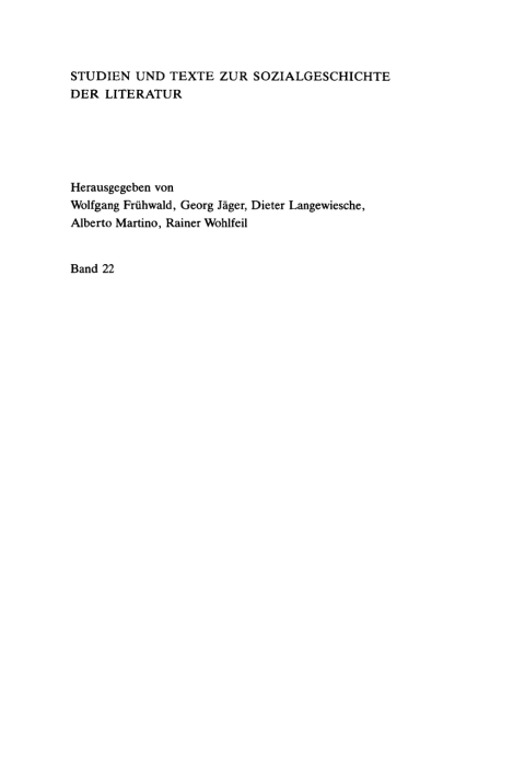 Cover image for book Rezeption und Rettung