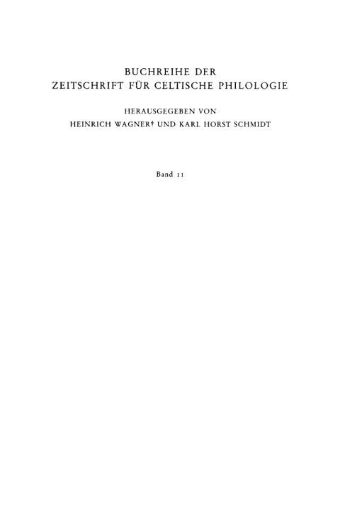 Cover image for book Akten des ersten Symposiums deutschsprachiger Keltologen