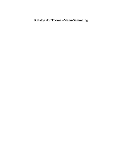 Cover image for book Alphabetischer Katalog. Man – Maz