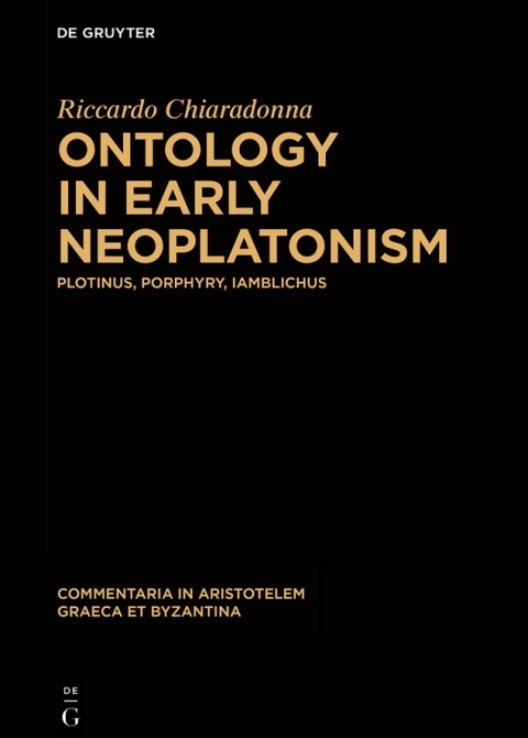 Cover image for book Ontology in Early Neoplatonism