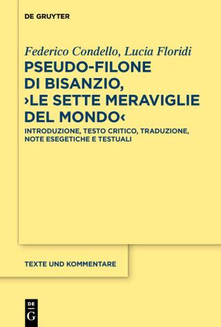 Pseudo-Filone di Bisanzio, ›Le sette meraviglie del mondo‹