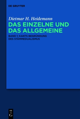 Kants Begründung des Stämmedualismus
