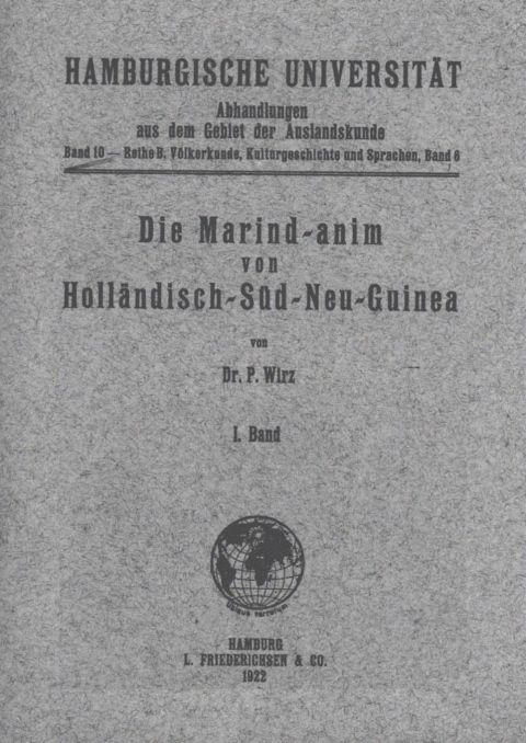 Cover image for book Die materielle Kultur der Marind-anim