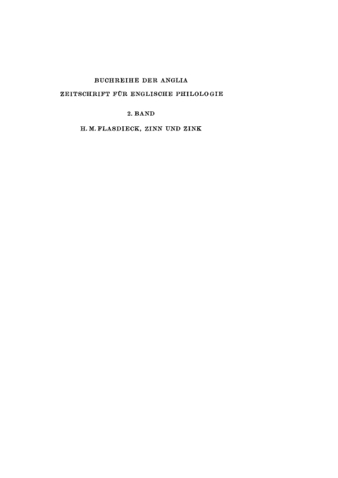 Cover image for book Zinn und Zink