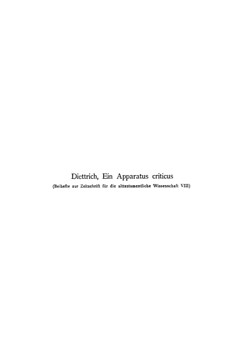 Cover image for book Ein Apparatus criticus zur Pesitto zum Propheten Jesaia