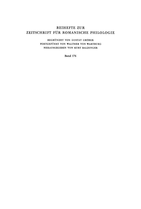 Cover image for book Die Bezeichnungen für den Begriff des "Erinnerns" im Alt- und Mittelfranzösischen