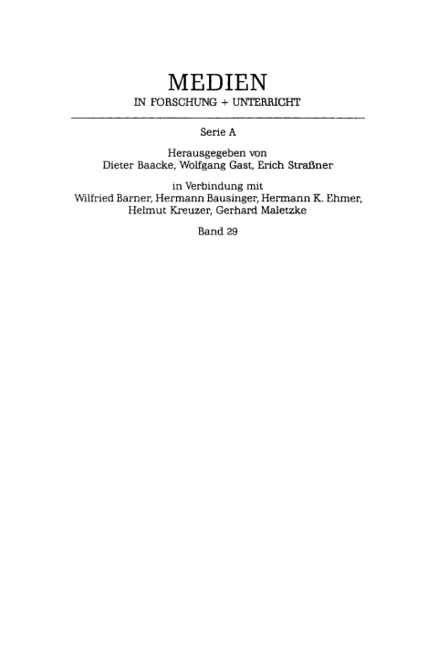 Cover image for book Qualitative Medienforschung