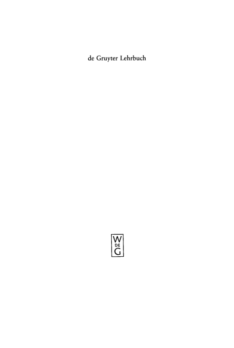 EinfÃ¼hrung in das Alte Testament 