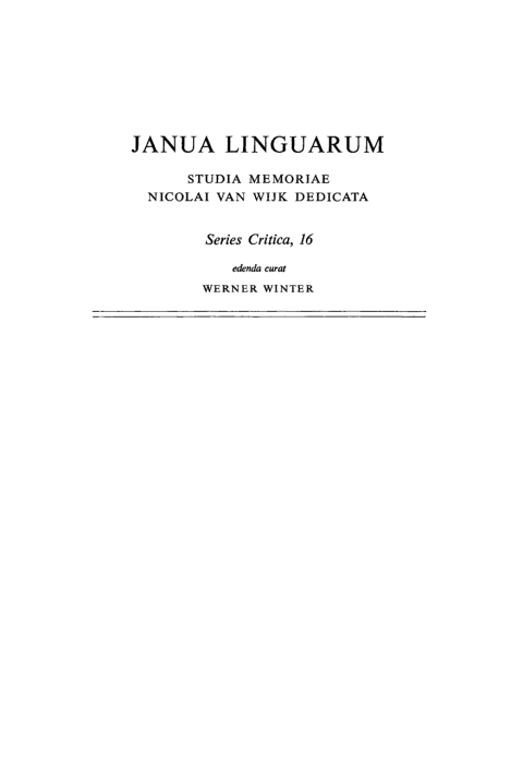 The history and development of tagmemics 