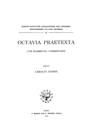 Octavia praetexta