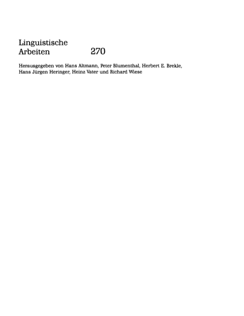 Cover image for book Neue Fragen der Linguistik