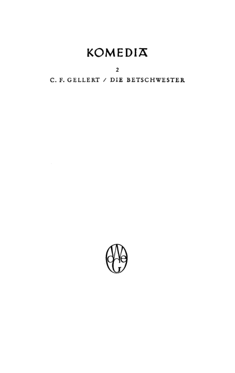 Cover image for book Die Betschwester