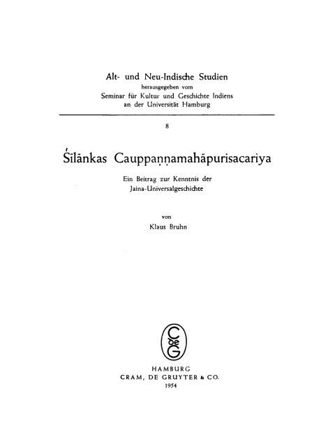 Cover image for book Silankas Cauppannamahapurisacariya