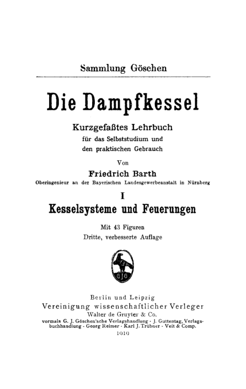 Cover image for book Kesselsysteme und Feuerungen