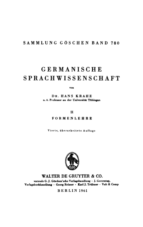 Cover image for book Formenlehre