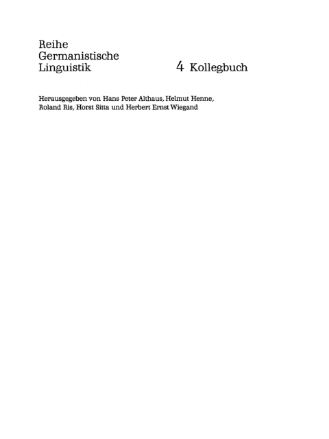 Cover image for book Sprache als Struktur