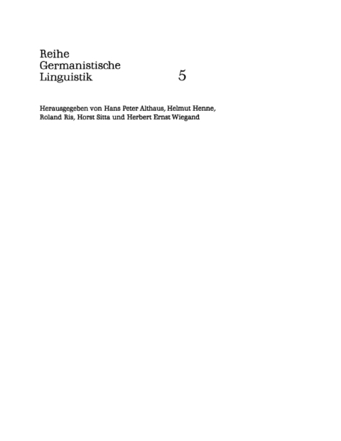Cover image for book Redensarten