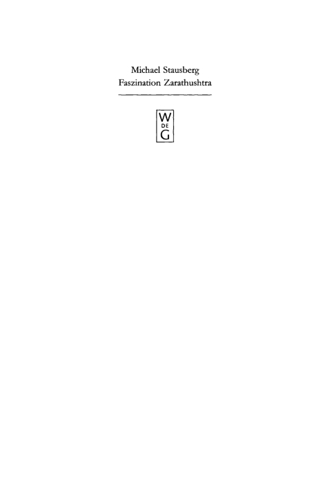Cover image for book Faszination Zarathushtra : Zoroaster und die europäische Religionsgeschichte der frühen Neuzeit