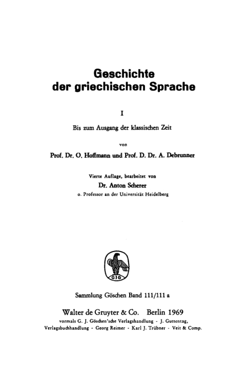 Cover image for book Bis zum Ausgang der klassischen Zeit