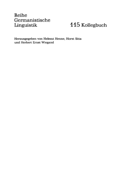 Cover image for book Textlinguistik