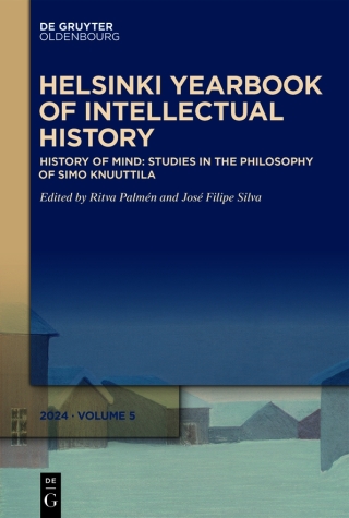 History of Mind: Studies in the Philosophy of Simo Knuuttila