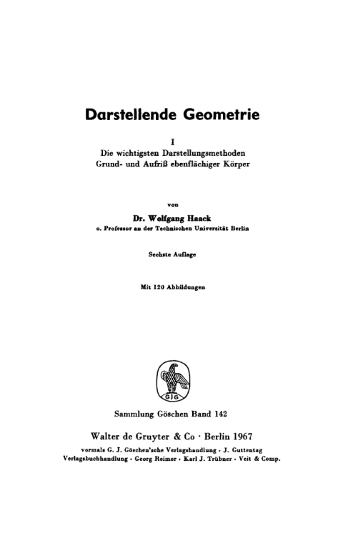 Cover image for book Die wichtigsten Darstellungsmethoden