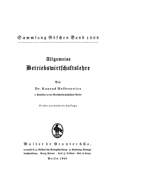 Cover image for book Allgemeine Betriebswirtschaftslehre
