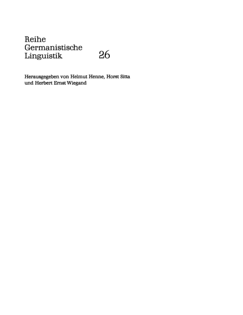 Cover image for book Indirektheit von Sprechhandlungen