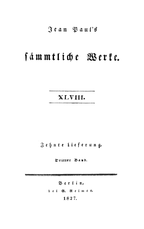 Cover image for book Zehnte Lieferung. Dritter Band: Herbst-Blumine, oder Gesammelte Werkchen aus Zeitschriften