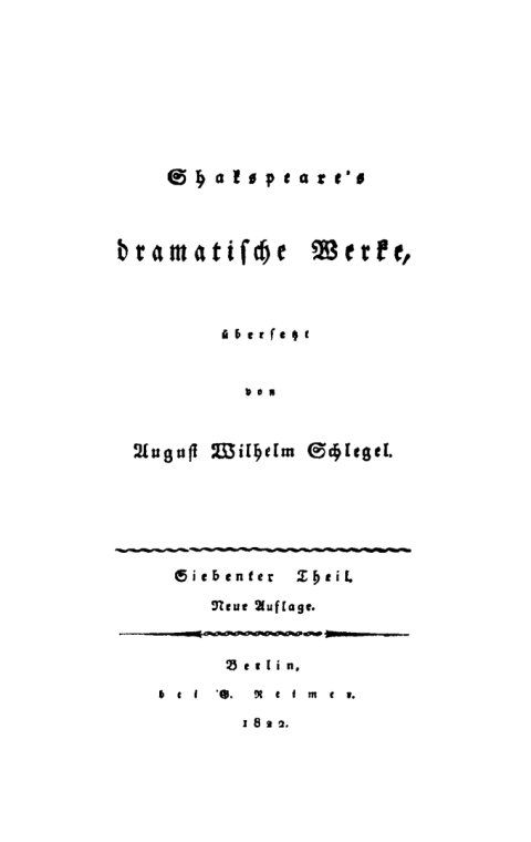 Cover image for book König Heinrich der Fünfte. König Heinrich der Sechste, Erster Theil