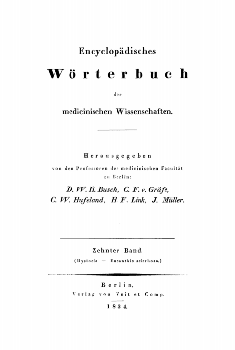 Cover image for book Dystocia - Encanthis scirrhosa