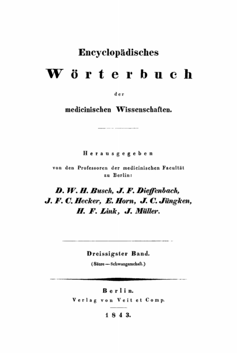 Cover image for book Säure - Schwangerschaft