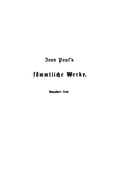Cover image for book Vorschule der Aesthetik; dritte Abtheilung. Kleine Bücherschau, erstes und zweites Bändchen