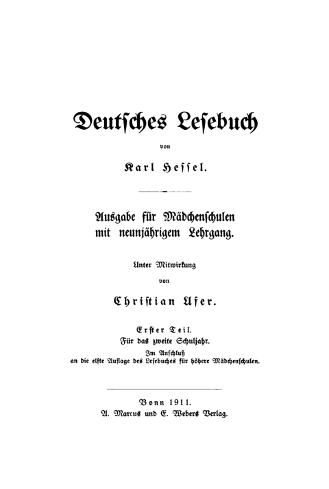 Cover image for book Für das zweite Schuljahr