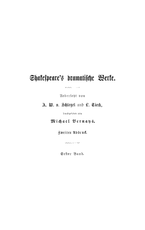 Cover image for book König Johann. König Richard der Zweite. König Heinrich der Vierte, erster Theil