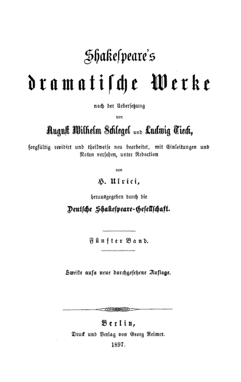Cover image for book Julius Caesar. Was ihr wollt. Der Sturm
