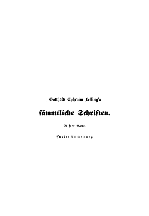 Cover image for book Lessings Litterarischer Nachlaß