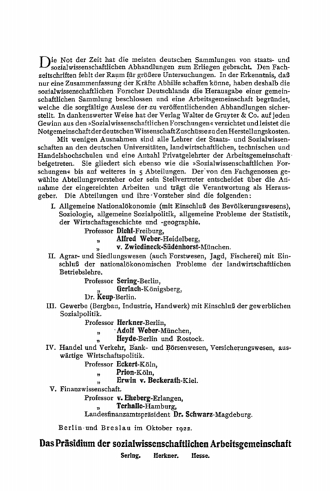 Cover image for book Volkswirtschaftliche Theorie der landwirtschaftlichen Preissteigerungen in Deutschland von 1895–1913