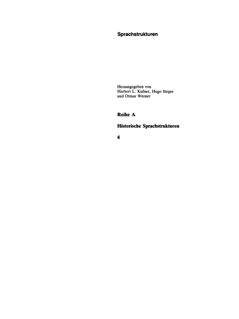 Cover image for book Old English Syntax