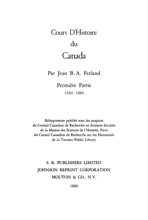 Cover image for book 1534–1663